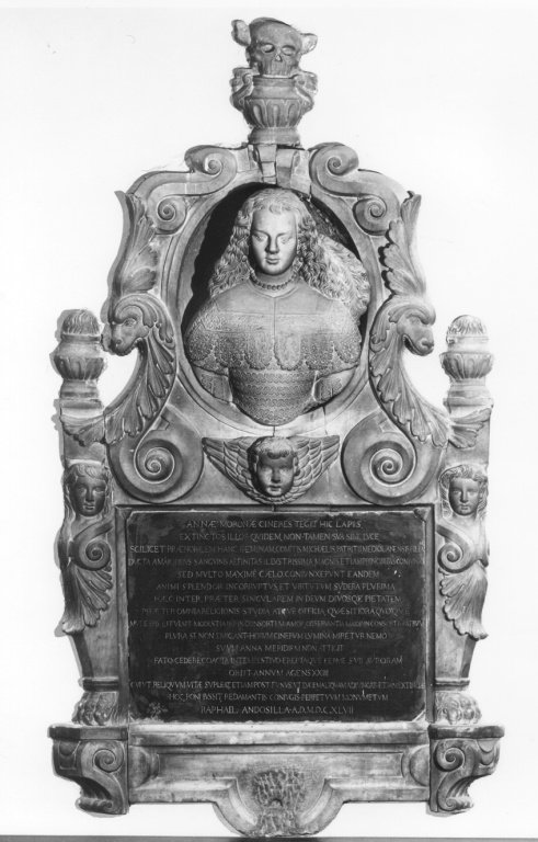 monumento funebre - ambito romano (sec. XVII)